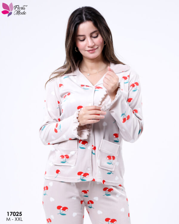 2 Pieces button for women 17025