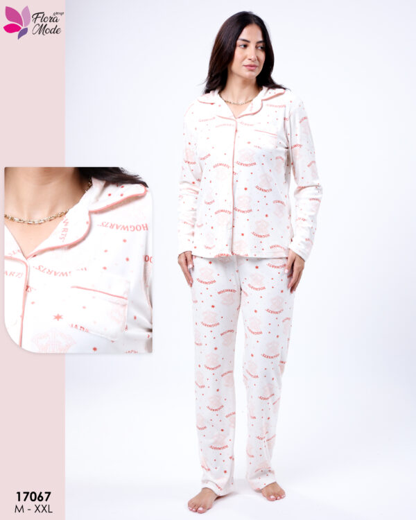 2 Pieces button for women 17067