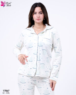 2 Pieces button for women 17067