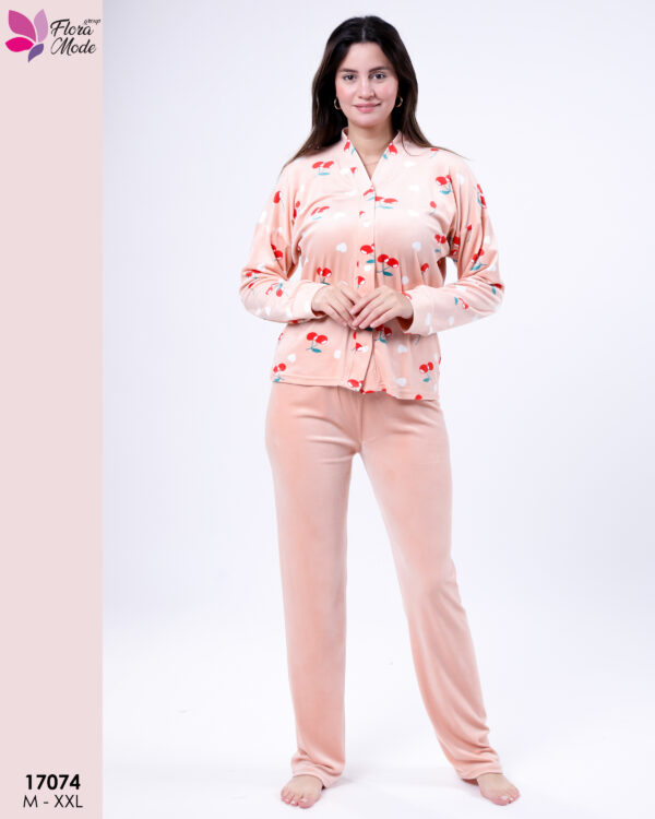 2 Pieces button for women 17074