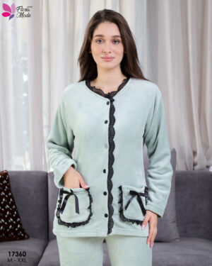 FM 17360 b 2-Pieces button for women 17360