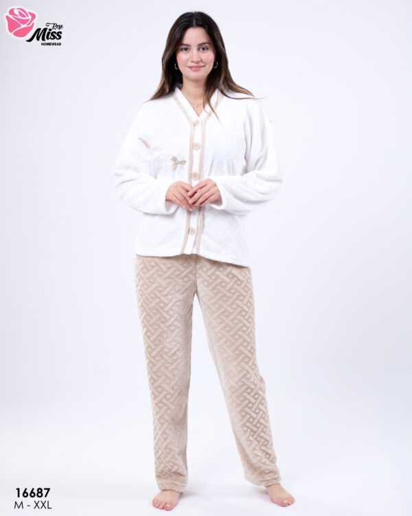 2-Pieces button for women 16687