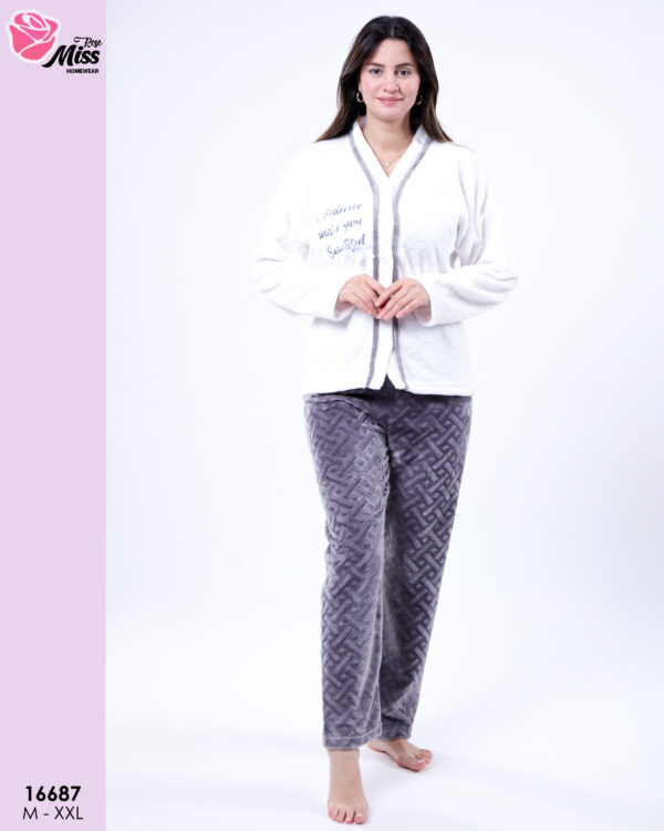 2-Pieces button for women 16687