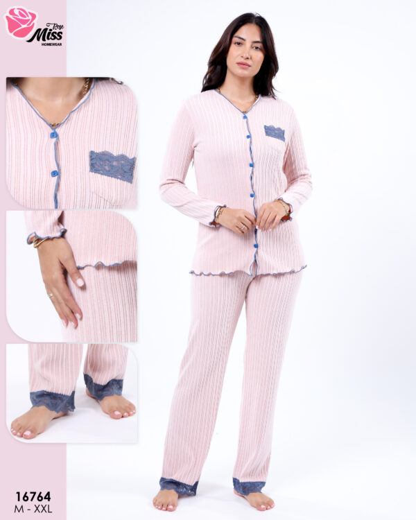 2 Pieces buttonfor women 16764