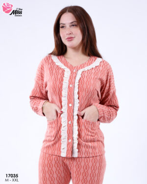 MR 17035 b 2-Pieces button for women 17035