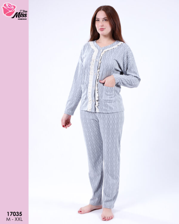 2-Pieces button for women 17035