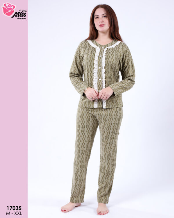 2-Pieces button for women 17035