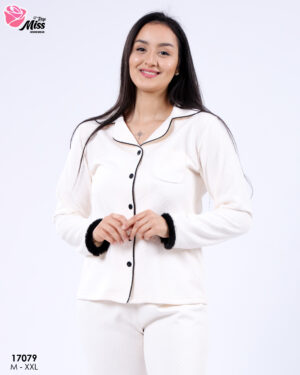 MR 17079 b 2-Pieces button for women 17079