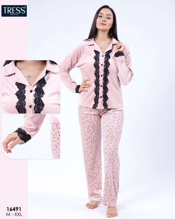 2-Pieces button for women 16491