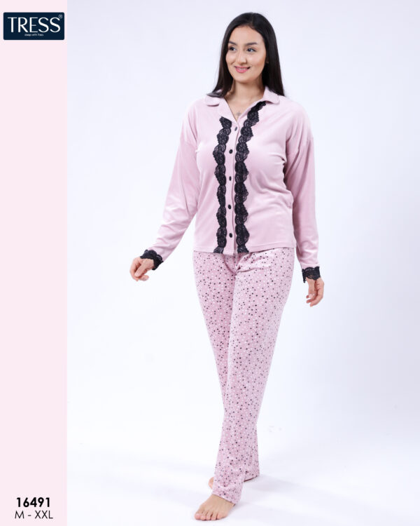 2-Pieces button for women 16491
