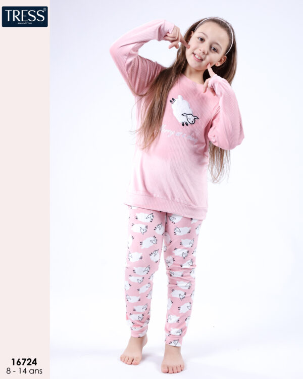 Tress 16724 c 2-Piece Homewear Set for Girls 16724