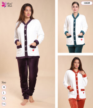 FM 13529 c 2-Pieces button for women 13529