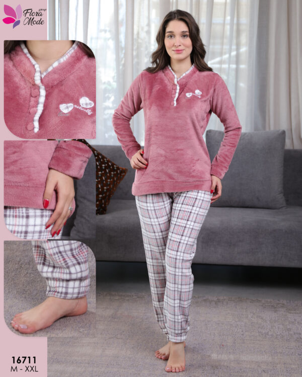 2-Pieces Button for women 16711