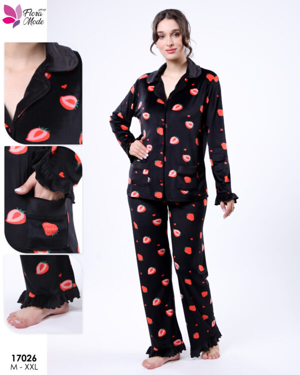 2-Pieces button for women 17026