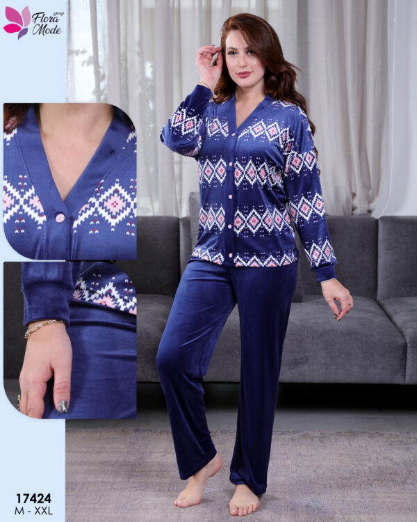 2-Pieces button for women 17424