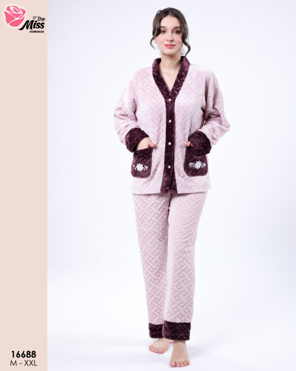 2-Pieces Button for women 16688