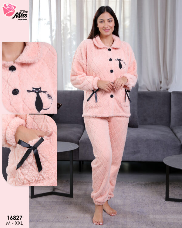 2-Pieces Button for women 16827