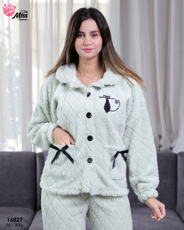 2-Pieces Button for women 16827