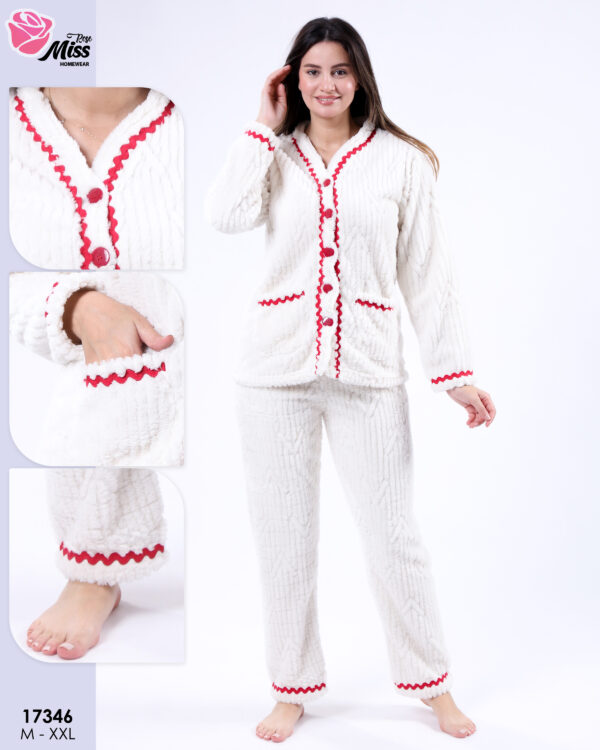 2-Pieces Button for women 17346