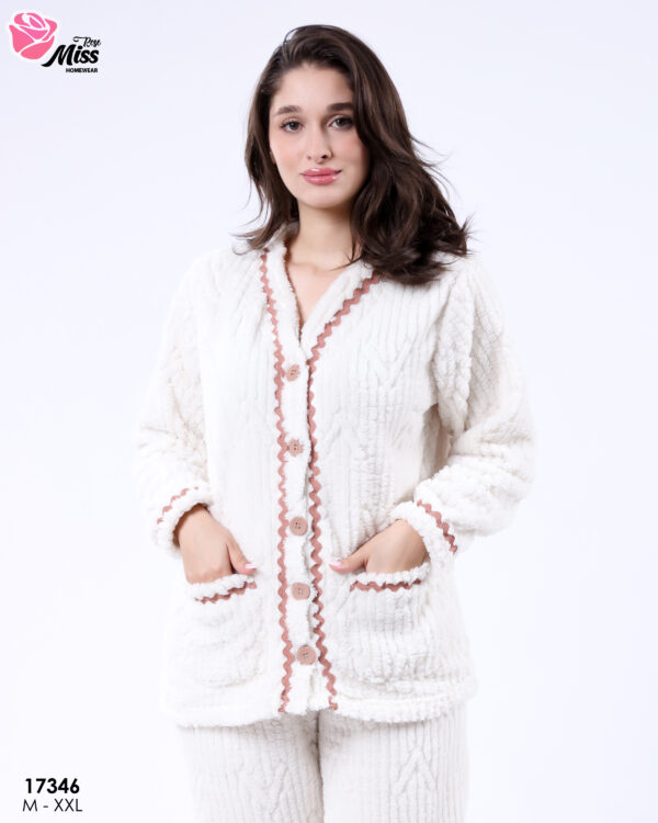 2-Pieces Button for women 17346