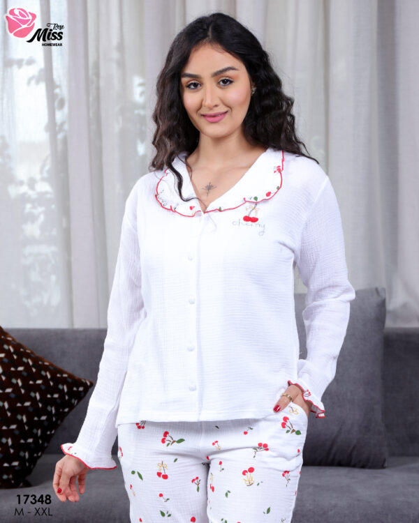 2-Pieces button for women 17348