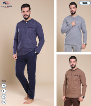 PS 12485 c Men’s Homewear Ensemble – Stylish & Comfortable 12485