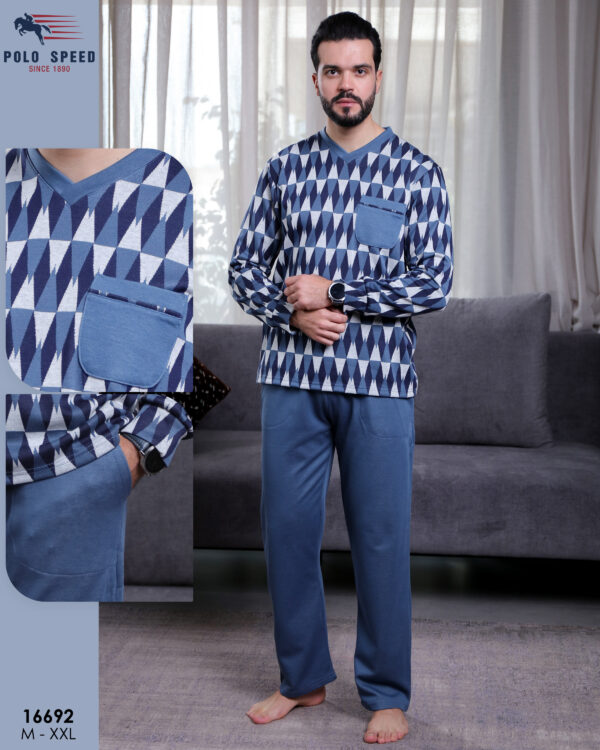 PS 16692 a Men’s Homewear Ensemble – Stylish & Comfortable 16692