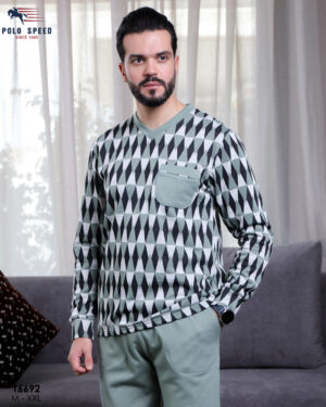 PS 16692 b Men’s Homewear Ensemble – Stylish & Comfortable 16692