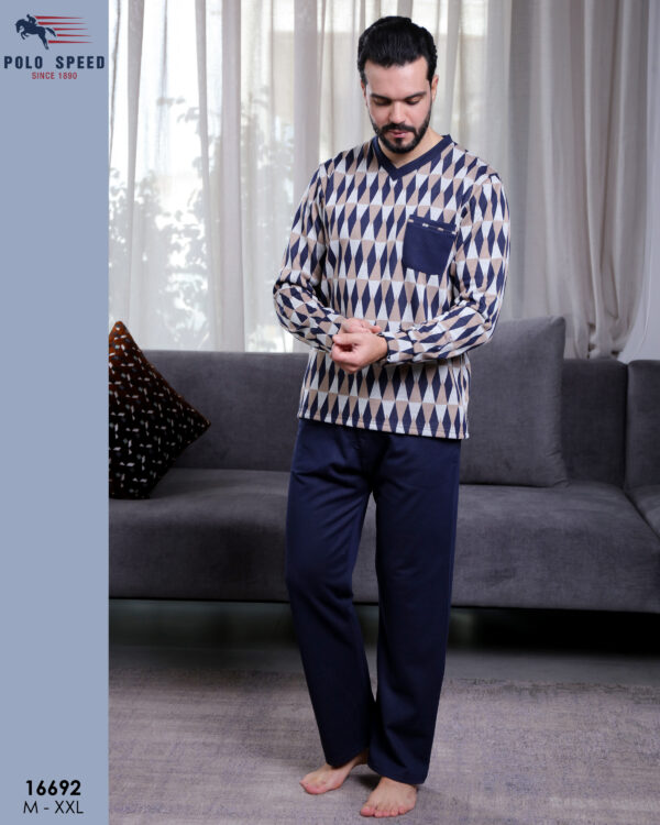 PS 16692 c Men’s Homewear Ensemble – Stylish & Comfortable 16692