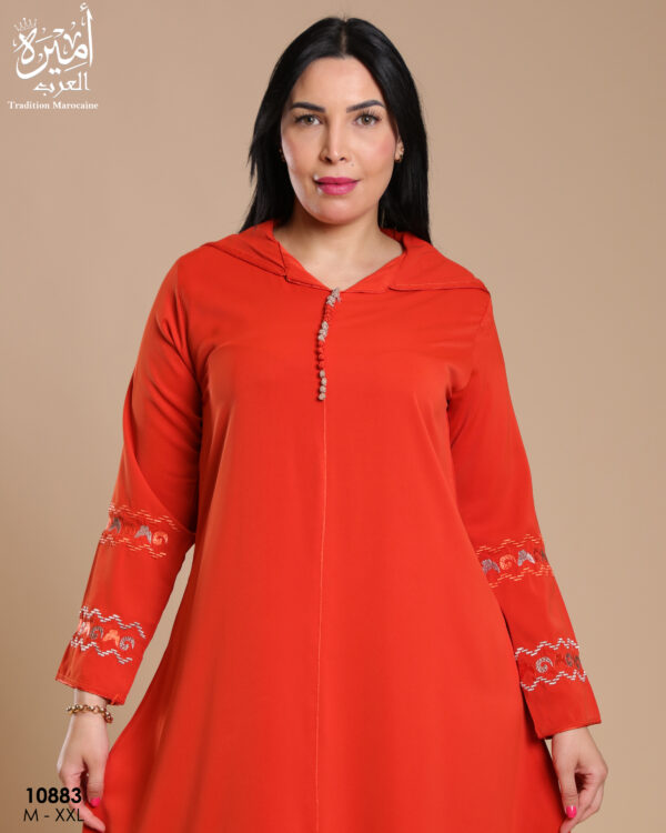 Women's Moroccan Jellaba – Elegant Longwear 10883