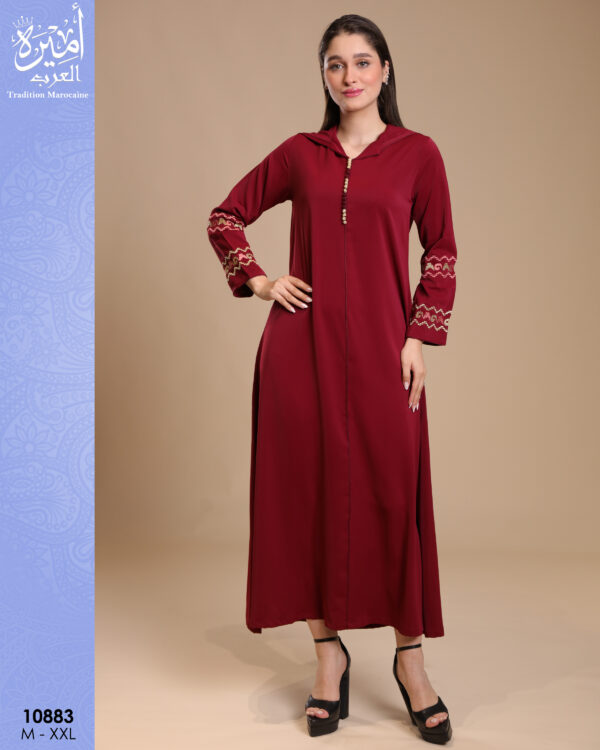 Women's Moroccan Jellaba – Elegant Longwear 10883
