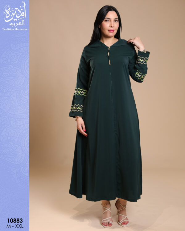 Women's Moroccan Jellaba – Elegant Longwear 10883