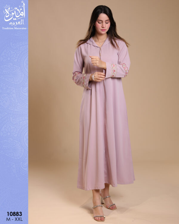 Women's Moroccan Jellaba – Elegant Longwear 10883