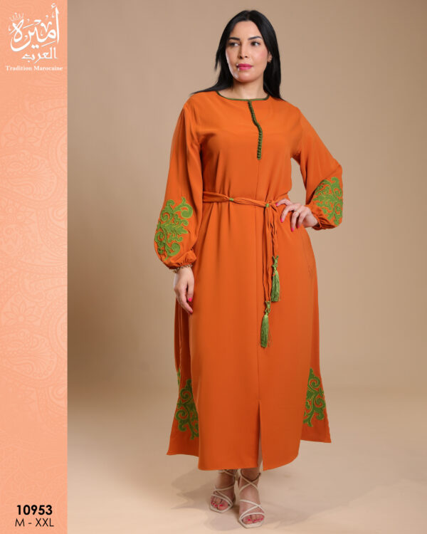 Amira 10953 e Women's Moroccan Jellaba – Elegant Longwear 10953