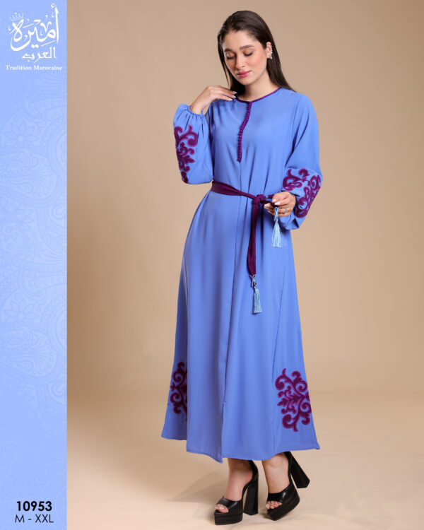 Amira 10953 g Women's Moroccan Jellaba – Elegant Longwear 10953