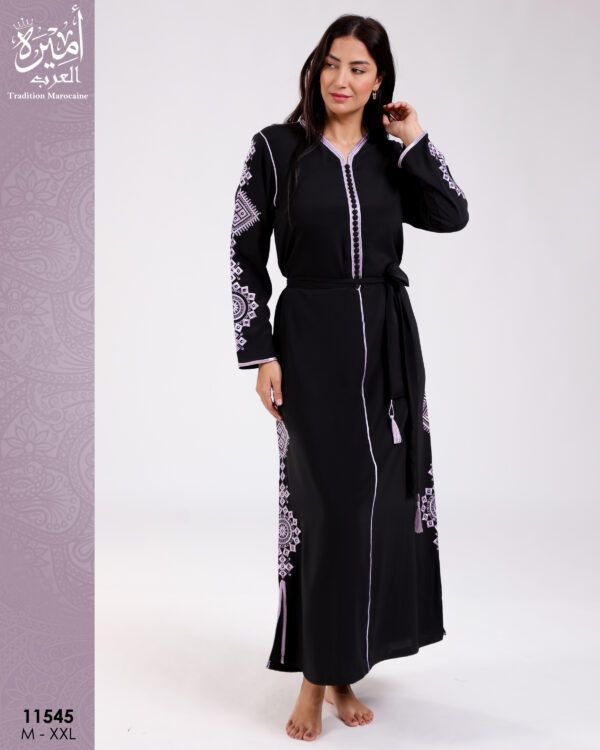 Amira 11545 e Women's Moroccan Jellaba – Elegant Longwear 11545