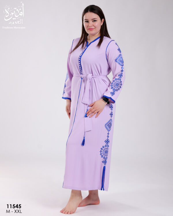 Amira 11545 f Women's Moroccan Jellaba – Elegant Longwear 11545