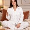 Rose Miss Pyjama – Réf 00488 – Blanc