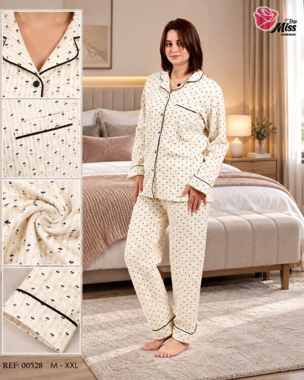 Rose Miss Pyjama – Réf 00528 – Beige