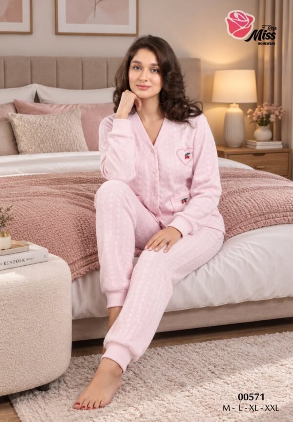 Rose Miss Pyjama – Réf 00571 – Rose