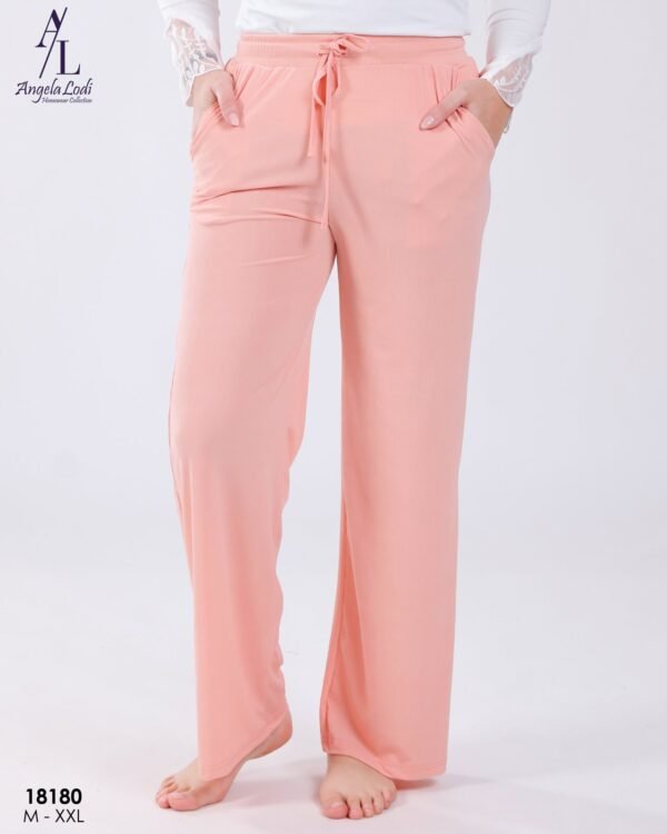 Angela Lodi Pantalon d'intérieur large – Réf 18180 – Pêche