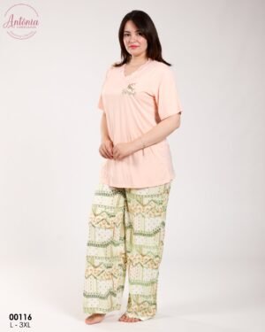 Antônia Pyjama – Réf 00116 – Pêche