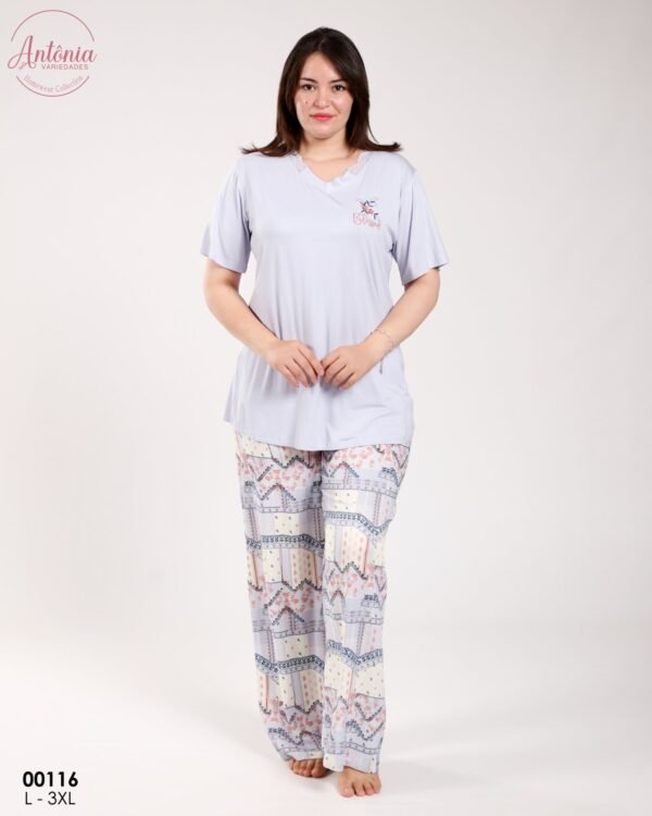 Antônia Pyjama – Réf 00116 – Lavande