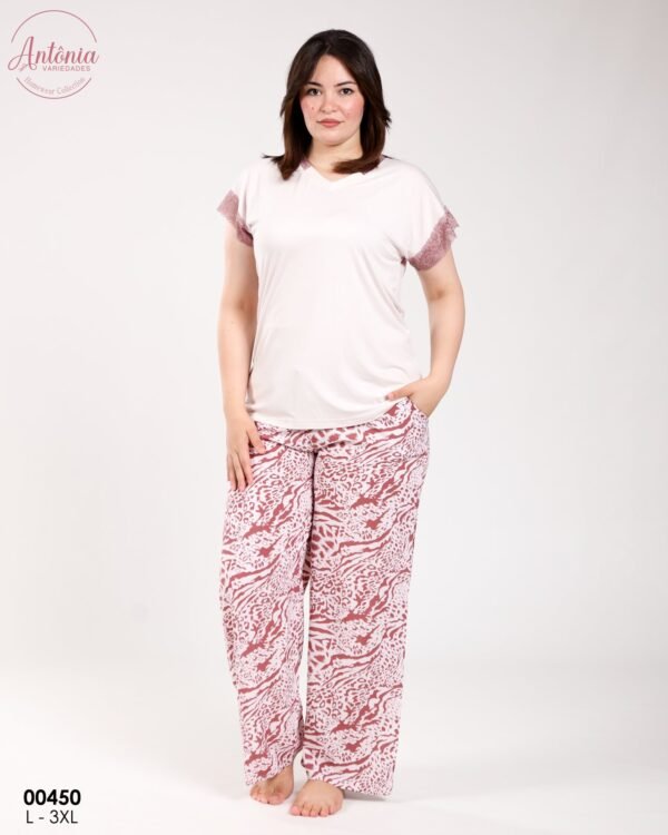 Antônia Pyjama – Réf 00450 – Vieux rose