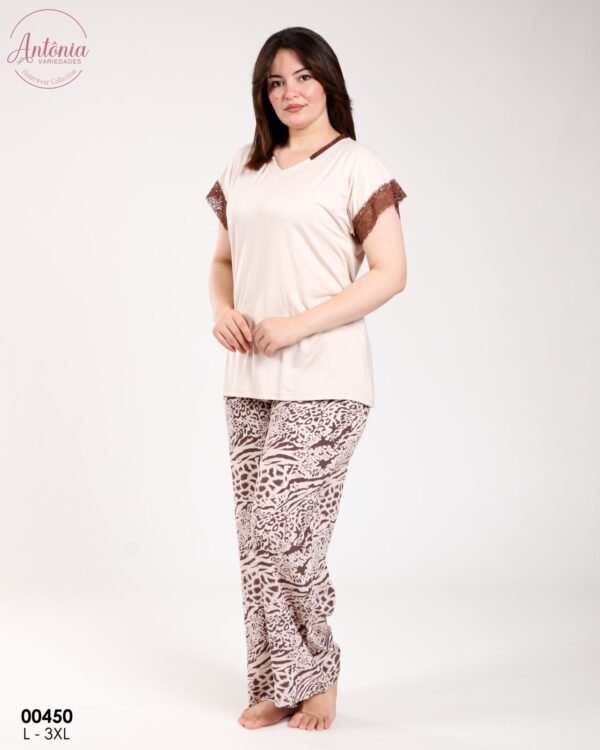 Antônia Pyjama – Réf 00450 – Marron