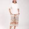 Chichi Pyjama pantacourt – Réf 00114 – Blanc