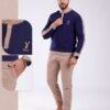 Enzo Salvatore Pyjama homme – Réf 13625 – Bleu marine
