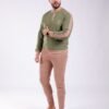 Enzo Salvatore Pyjama homme – Réf 13625 – Vert kaki