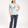 Flora Mode Pyjama – Réf 00039 – Vert d'eau Flora Mode Pyjama – Réf 00039 – Vert d'eau