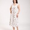 Flora Mode Chemise de nuit – Réf 00138 – Blanc
